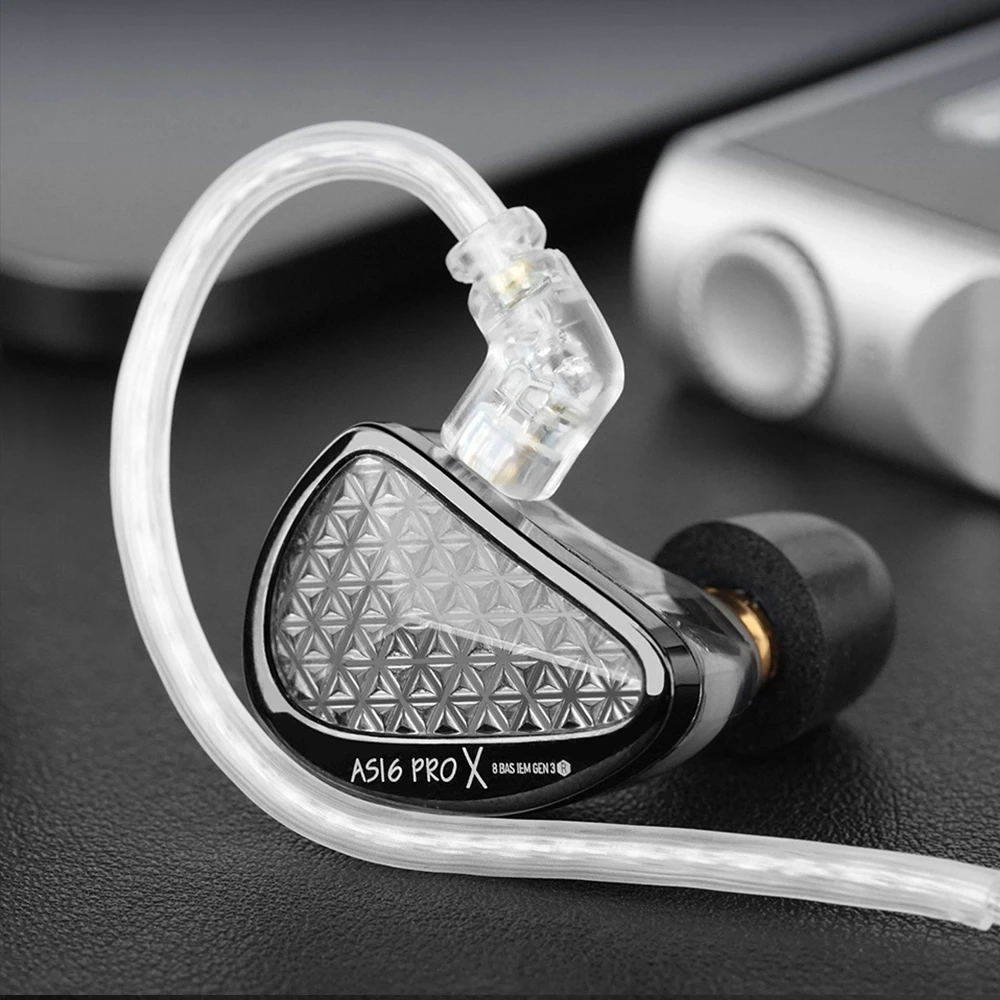 KZ AS16 Pro X 16 BA Sürücülü Hi-Fi Kulak İçi Kulaklık