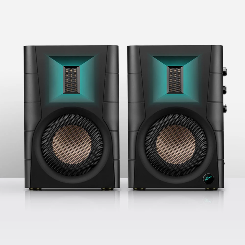 HiVi Swans D100'ün İzodinamik Ribbon Tweeter ve 4 inç Metal Mid-bass sürücüsü