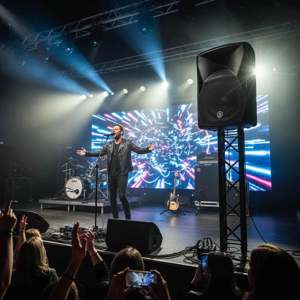 Topp Pro X8A 8'' 2 Yollu Aktif Kabin Hoparlör