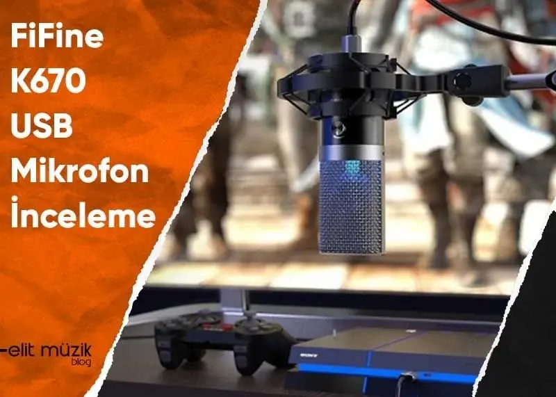 Fifine K670 Bilgisayar Mikrofonu Fiyatı ve Yorumları - İnceleme - Özellikleri