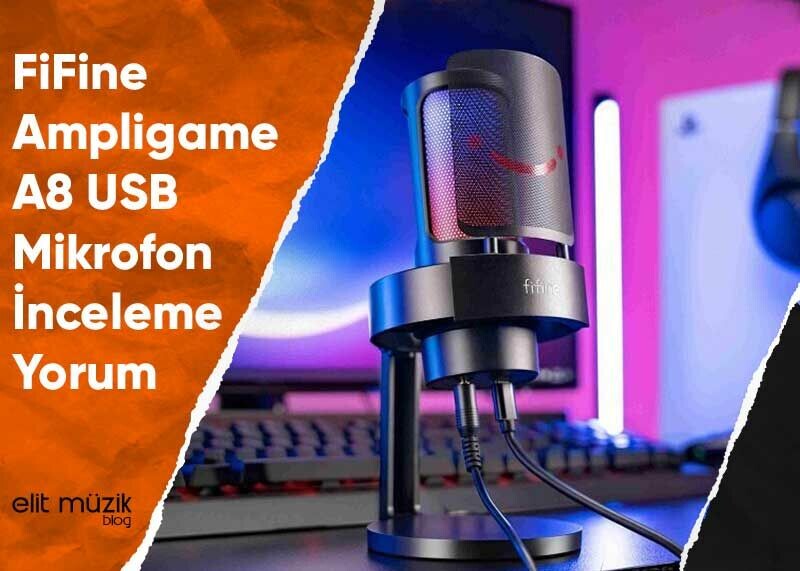 Fifine Ampligame A8 USB Mikrofon Seti Fiyatı ve Yorumları - İnceleme - Özellikleri
