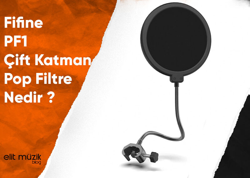 Fifine PF1 Çift Katman Profesyonel Pop Filtre Nedir ?