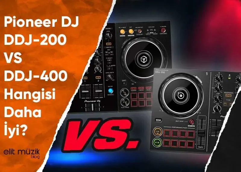 Pioneer DJ DDJ-200 vs DDJ-400 DJ Controller Setup Karşılaştırması