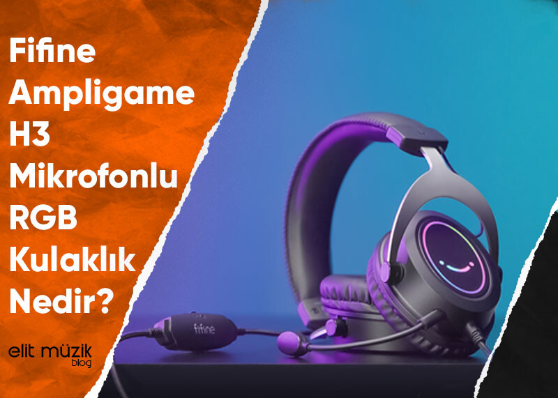 Fifine Ampligame H3 Mikrofonlu RGB Oyuncu Kulaklığı Nedir?