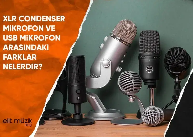 XLR Condenser Mikrofon ve USB Mikrofon Arasındaki Farklar Nelerdir?