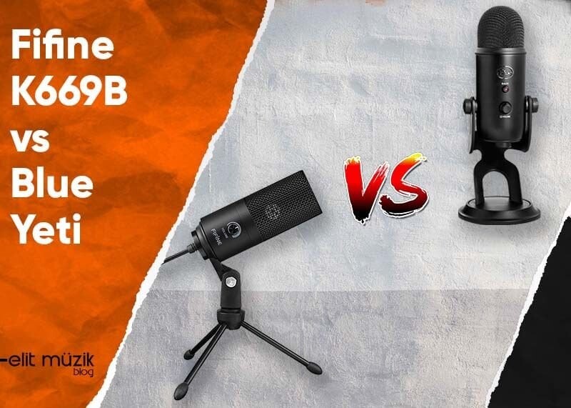 Fifine K669B vs Blue Yeti USB Mikrofon Karşılaştırma