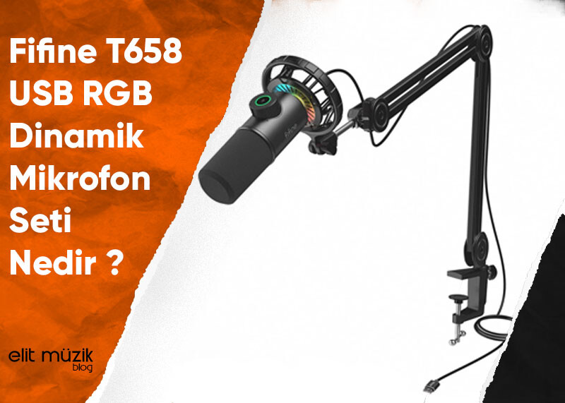 Fifine T658 USB RGB Dinamik Mikrofon Seti Nedir ?