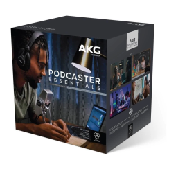 AKG Podcaster Essentials Kit - Yayın ve Podcast Seti - 8