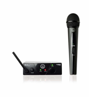 AKG WMS40MINI VOC SET US45A El Tipi Telsiz Mikrofon - 1