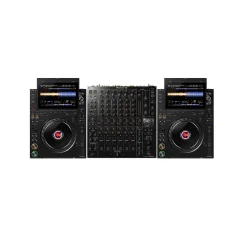 AlphaTheta CDJ-3000X + DJM-V10 Yaratıcı DJ Seti (6 Kanal, Cloud Uyumlu) - AlphaTheta