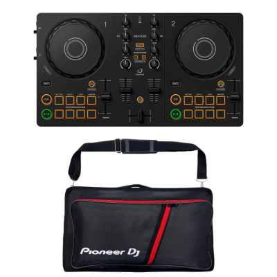 AlphaTheta DDJ-FLX2 DJ Controller + Taşıma Çantası Seti - 1