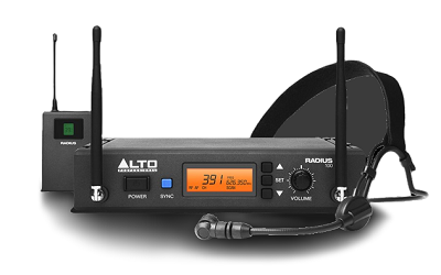 Alto RADIUS 100H Kablosuz Headset Mikrofon - 1