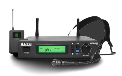 Alto RADIUS 200H Kablosuz Headset Mikrofon - 1