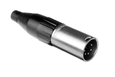 Amphenol AC5M 5 Pin Erkek XLR Fiş - 1