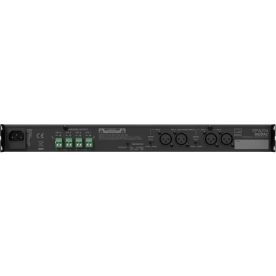 Audac EPA254 4 Kanal Power Amfi - 3