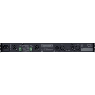 Audac EPA502 2 Kanal Power Amfi - 1
