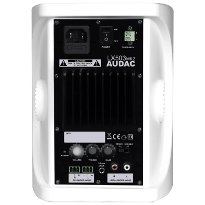Audac LX503MK2/W Aktif/Pasif Duvar Tipi Hoparlör - 2