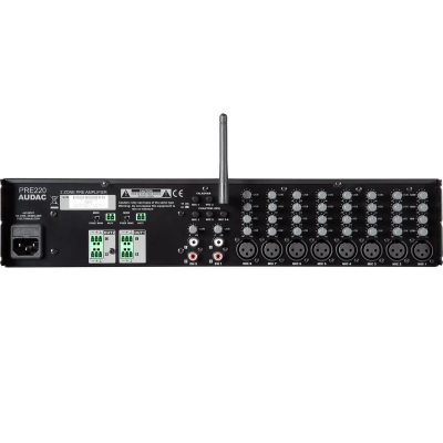 Audac PRE220 2 Bölge Rack Tipi Pre-Amfi ve Mikser - 1