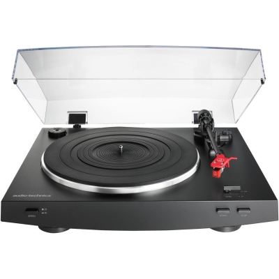 Audio-Technica AT-LP3BK Tam Otomatik Pikap Turntable (Siyah) - 1