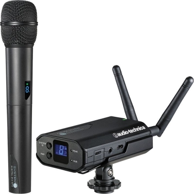 Audio-Technica ATW 1702 Kamera için El Tipi Kablosuz Mikrofon - 1