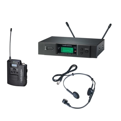 Audio-Technica ATW-3110B/H Kablosuz Telsiz Kafa Mikrofonu - 3