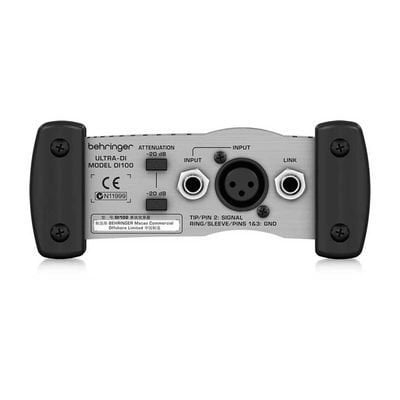 Behringer DI100 Tek Kanal Phantom DI-Box - 4