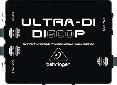 Behringer DI600P 1 Kanal Pasif Mikrofon ve Enstrüman DI Box - 1