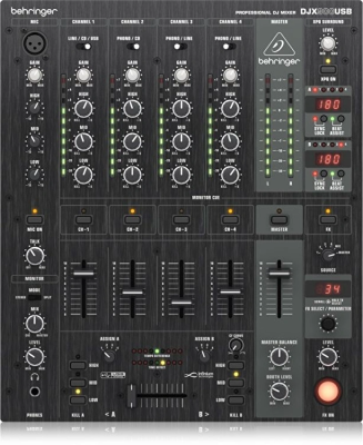 Behringer DJX900USB Pro Mixer 5 Kanallı USB DJ Mikser - 1