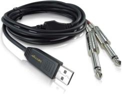 Behringer LINE 2USB Stereo 1/4'' Line In USB Ses Kartı Kablosu - 1