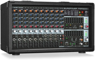Behringer PMP2000D 2000 Watt 14 Kanal Power Mikser - 1