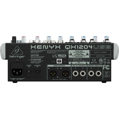 Behringer QX1204USB 12 Kanal USB Efektli Mikser - 2