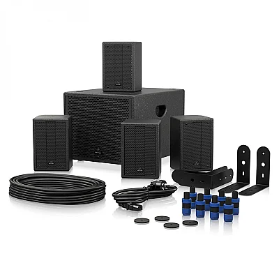 Behringer SAT 1004 - 4+1 Mağaza Ses Sistemi Paketi - Hoparlör Seti - 3