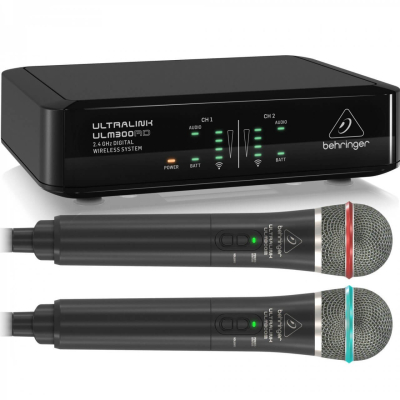 Behringer ULTRALINK ULM302MIC 2 Kanal Kablosuz Çift Mikrofon Sistemi - 2
