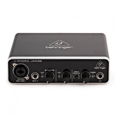 Behringer UMC22 Tek Kanal USB Ses Kartı - 1