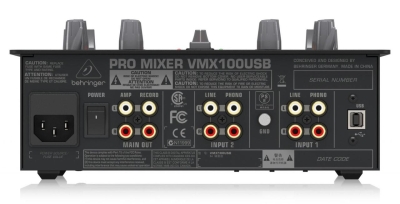 Behringer VMX1000USB 2 Kanal DJ Mikseri - 2