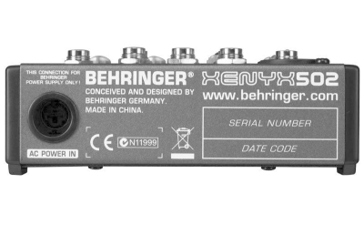 Behringer Xenyx 502 5 Kanal Mikser - 2