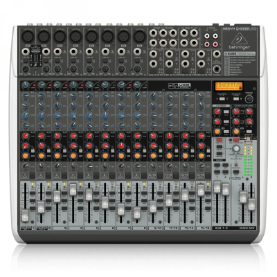 Behringer XENYX QX2222USB 22 Kanal Efektli Mikser - 1