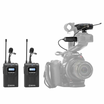 Boya By-Wm8 Pro Kit-2 Pro Kablosuz İkili Kamera Mikrofonu - 3