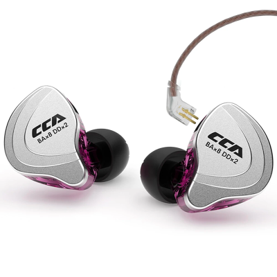CCA C10 Hibrit Sürücü HiFi In-ear Monitör Kablolu Kulak İçi Kulaklık - 3