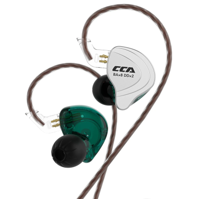 CCA C10 Hibrit Sürücü HiFi In-ear Monitör Kablolu Kulak İçi Kulaklık - 5