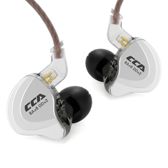 CCA C10 Hibrit Sürücü HiFi In-ear Monitör Kablolu Kulak İçi Kulaklık - 1