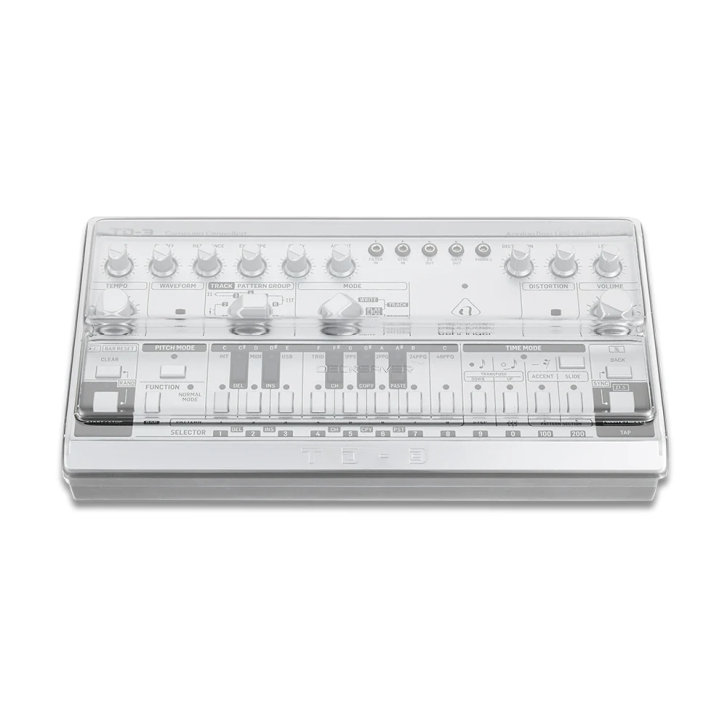 Decksaver Behringer TD-3 & RD-6 Synthesizer Koruma Kapağı