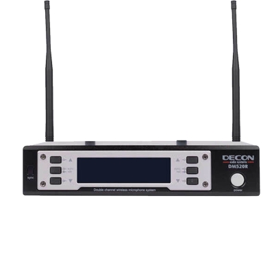 Decon DM-520EE Dijital ÇİFT EL Tipi Telsiz Kablosuz Mikrofon - 2