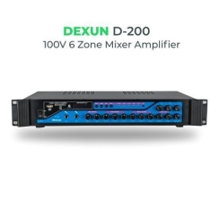 Dexun D-200 100-200 Watt 3 Bölgeli Mikser Anfİ - Dexun