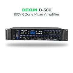Dexun D-300 100V 250 Watt 6 Bölgeli Mikser Anfi - Dexun
