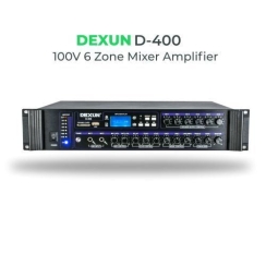 Dexun D-400 500W 100V 6 Bölgeli Amfi - Dexun