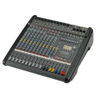 Dynacord PowerMate 1000-3 10 Kanal 2 x 1000 Watt Anfili Mikser - 4