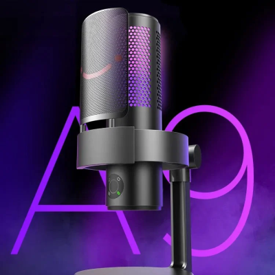 Fifine Ampligame A9 USB Oyuncu Yayıncı Bilgisayar Mikrofon - 6