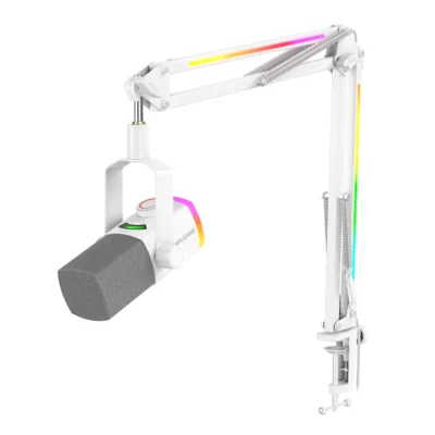 Fifine Ampligame AM8PROT Dinamik USB/XLR Mikrofon Seti (RGB Mikrofon Sehpası ile) - 2