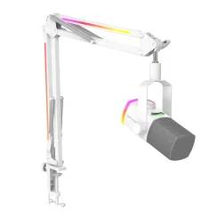 Fifine Ampligame AM8PROT Dinamik USB/XLR Mikrofon Seti (RGB Mikrofon Sehpası ile) - 5